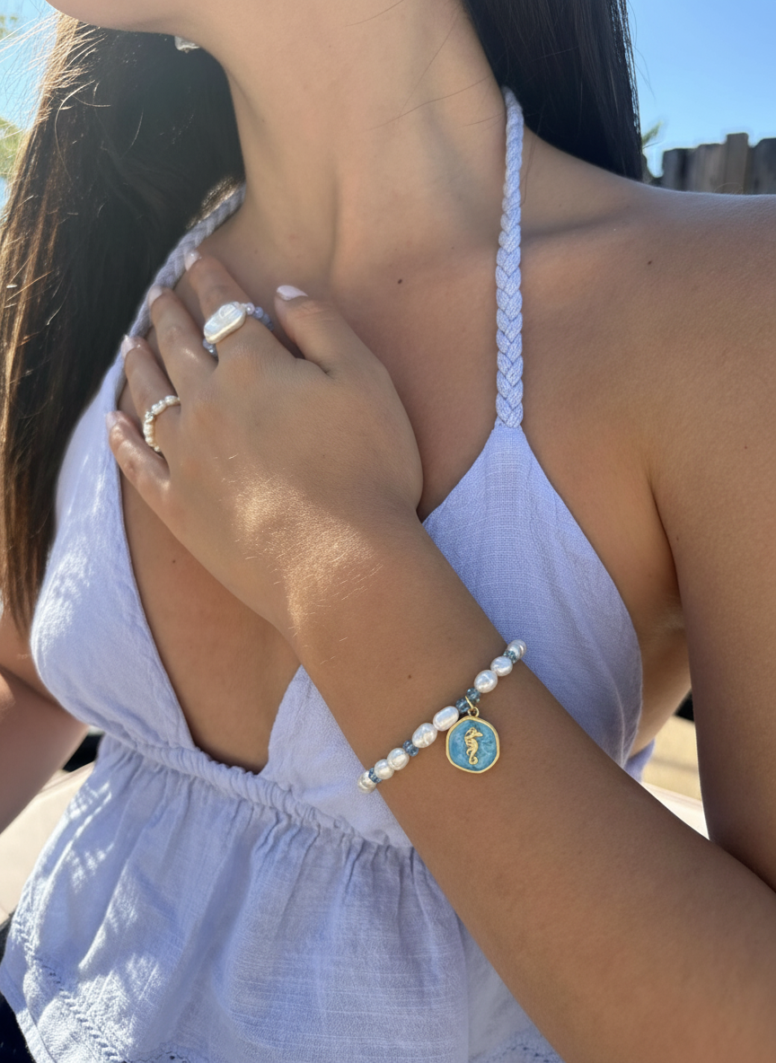 Ocean Seahorse Bracelet
